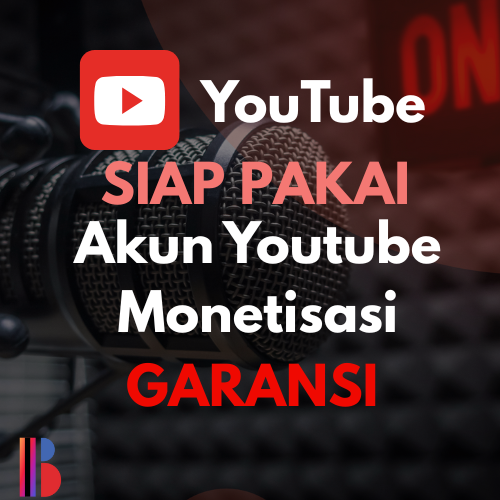 Akun YouTube Monetisasi Siap Pakai – Full Garansi